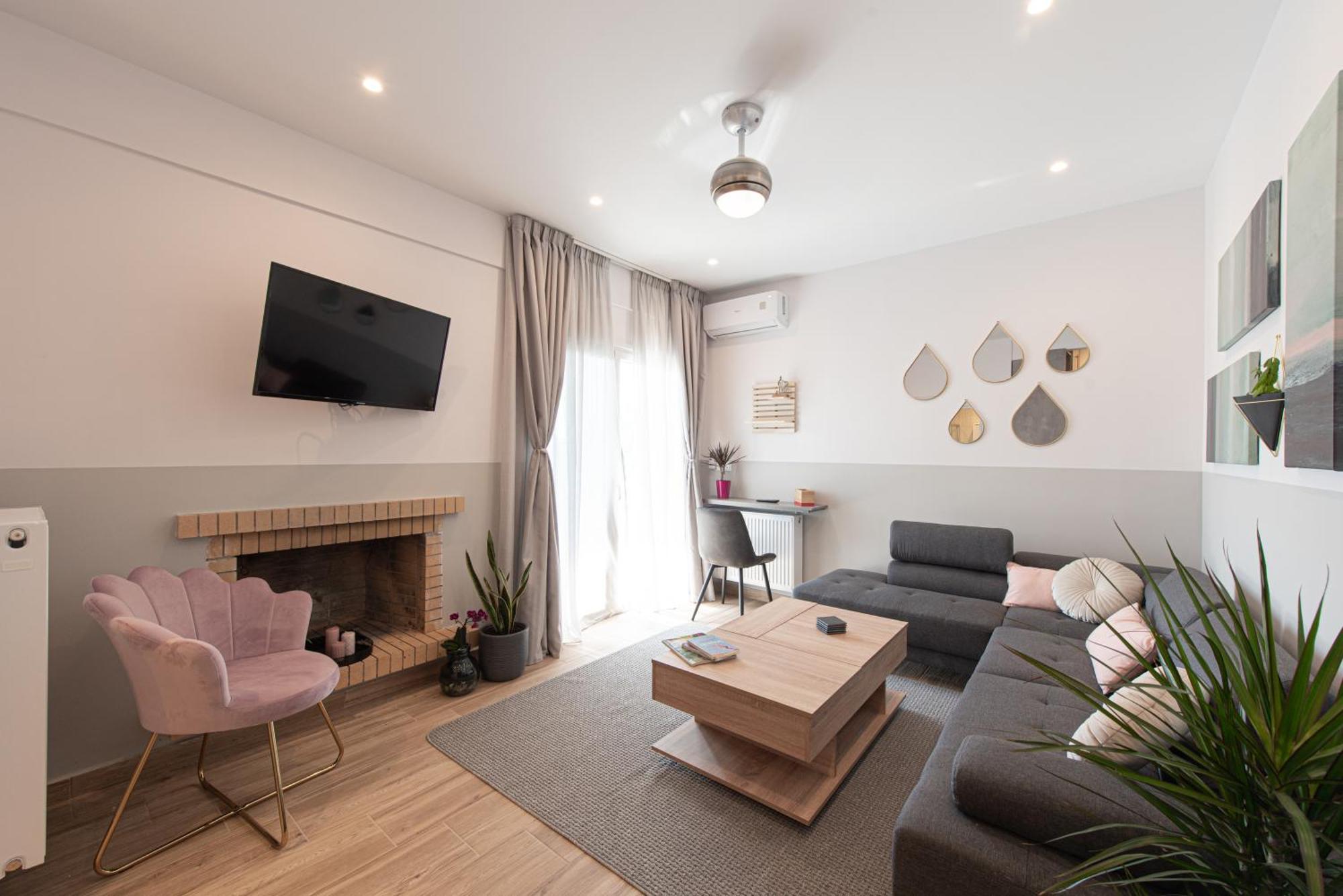 Iviskos Apartment Oinofyta المظهر الخارجي الصورة